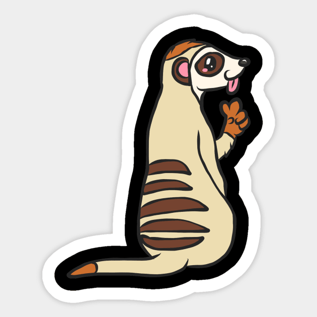 meerkat Sticker by KK-Royal